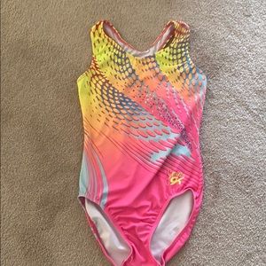 GK Elite Simone Biles Leotard Adult Small